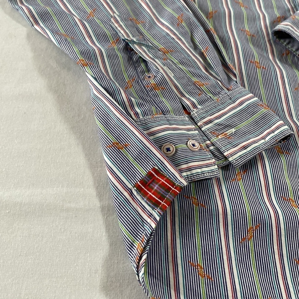 The Robert Graham Long-Sleeve Details Everywhere Freshly Laundered Shirt. S 2XL. - Picture 8 of 17